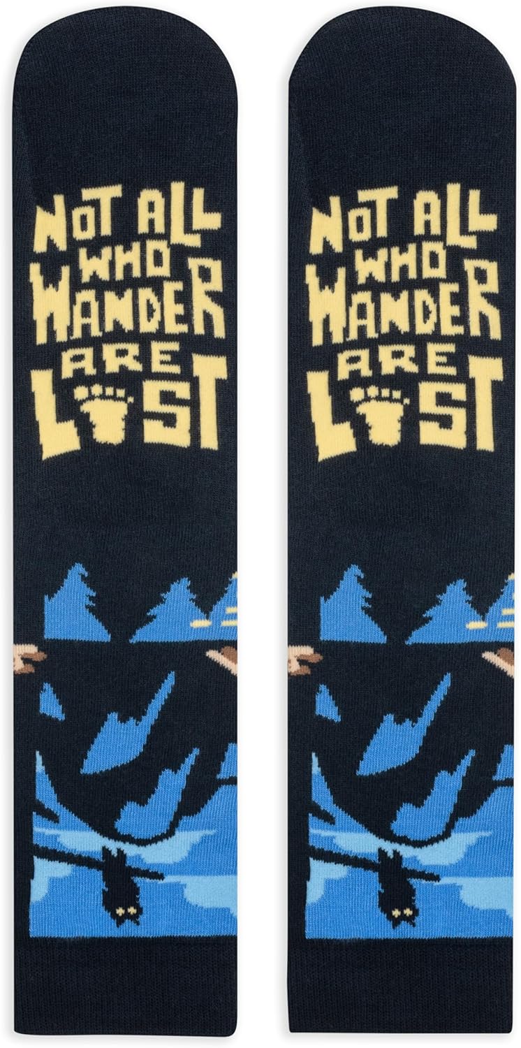 Lavley Outdoors Socks - Hiking and camping gifts for men and women - Great for nature lovers - Holiday or birthday gift - Image 4